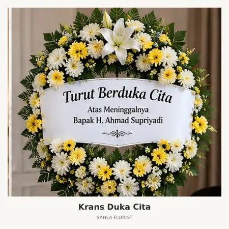 Krans Bunga Duka Labuhanbatu Utara
